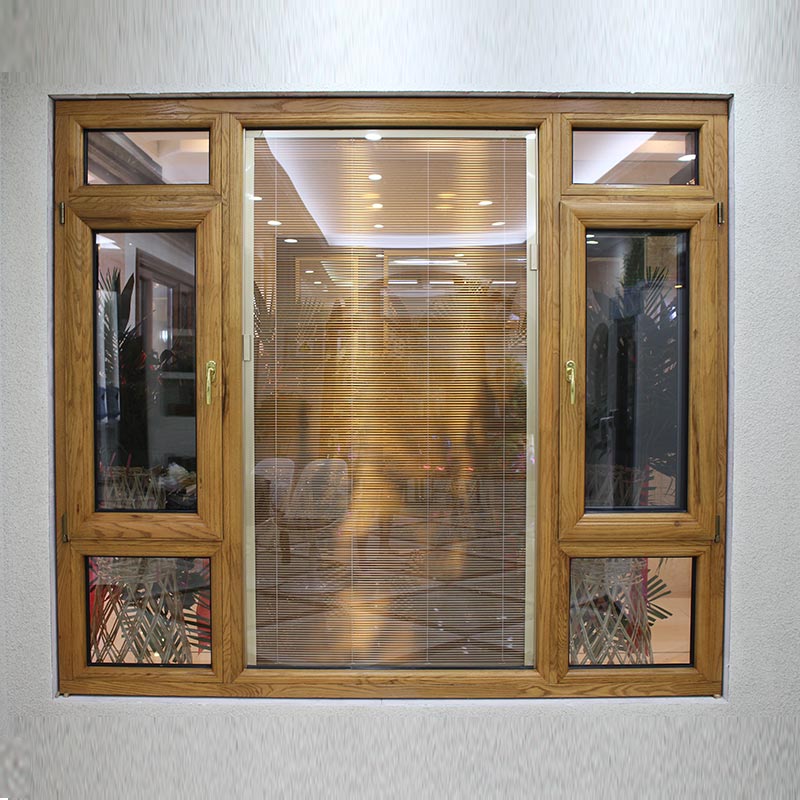 90YT鋁木窗紗一體 